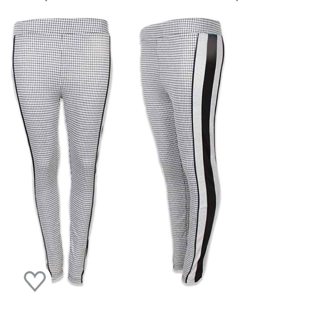 Houndstooth Women's Fashion Leggings Size S/M  New